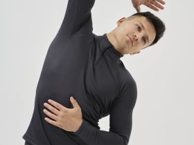 Рубашка Nordski Intense Half Zip Grey