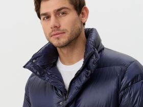 Пальто пуховое мужское Remington DOW3 Hydron Blue