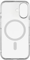 Клип-кейс uBear Real Mag для Apple iPhone 16 Прозрачный