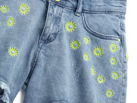 Шорты джинсовые для девочки