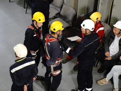 Водоканал определил лучших по безопасной работе на высоте