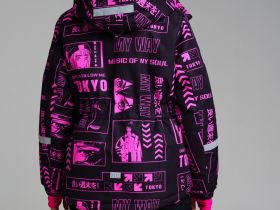 Куртка текстильная с полиуретановым покрытием для девочек