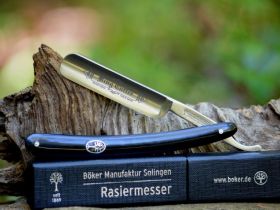 Бритва опасная King Cutter Original 5/8 Black, Boker 140524