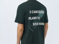 Футболка с принтом, Зеленый