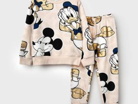 Комплект трикотажный для девочек: толстовка, брюки