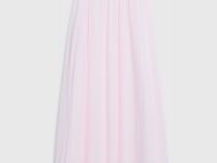 Юбка миди А-силуэта, Розовый