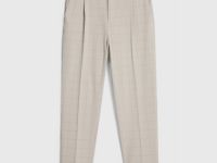 Брюки в клетку, Бежевый