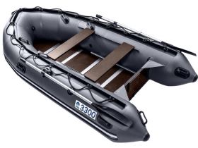 Лодка ПВХ АПАЧИ 3300 СК (слань+киль)