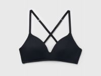 Бюстгальтер с формованными чашками, Черный