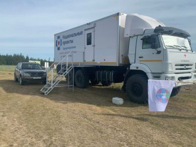 Мобильный медосмотр прошли более двух тысяч жителей Усть-Алданского района