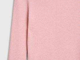 Приталенный джемпер с люрексом, Розовый