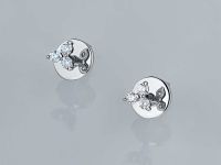 Пусеты из серебра э0612пс05168400_white