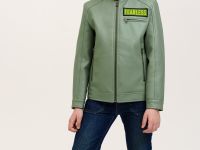 Куртка кожаная для мальчиков