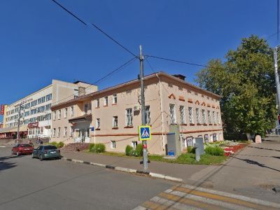 Здание, где в 1917 г. размещался Совет рабочих, солдатских и крестьянских депутатов