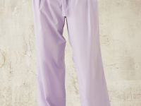 Широкие брюки из хлопка