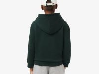 Детская флисовая толстовка Lacoste с капюшоном