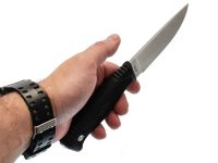 Охотничий нож Пласт-2Т, сталь D2, рукоять резина