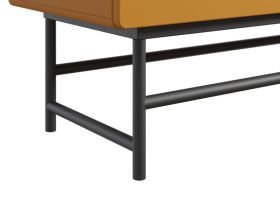 Тумба Шелби 105x109 Горчичный