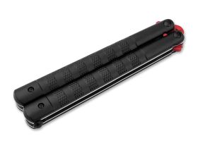 Тренировочный складной нож балисонг Boker Relack Trainer, сталь 420, рукоять алюминий