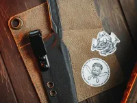 Скелетный нож Mr.Blade Abuser Mini blackwash, сталь AUS-8