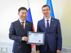 Награды вручили работникам Ленского бассейнового водного управления