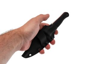 Туристический нож Маус, сталь AUS-10Co, рукоять черный G10