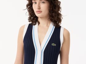 Женское платье Lacoste из вискозы
