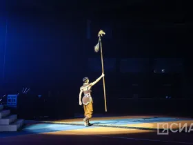 На закрытии «Муус Устар» представили театрализованное шоу «Якутия — Земля героев»