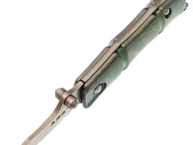 Складной нож SanRenMu 6328-TG, сталь VG-10, рукоять титан