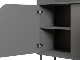 Стеллаж Блест 89x210 Графитовый