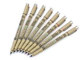 Ручка капиллярная Sakura "PIGMA MICRON PN" 0,4 мм - 0,5 мм, цвет черный
