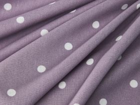 Простыня на резинке Pois purple