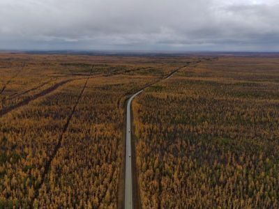 Участок автодороги «Вилюй» введен в эксплуатацию после капремонта в Мирнинском районе