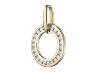 Подвеска из желтого золота с бриллиантами э0301пд10176700