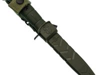 Тактический нож Kizlyar Supreme Combat SW, сталь AUS-8, рукоять кратон, оливковый