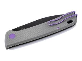 Автоматический складной нож Boker FRND Grey, сталь D2, рукоять Grivory, серый