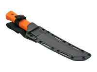 Нож с фиксированным клинком Cold Steel Recon Tanto, сталь SK-5, рукоять кратон, оранжевый/черный