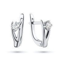 Серьги из серебра э0612сг07080900