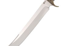 Кованый нож Шайтан, сталь Х12МФ, рукоять венге