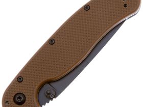 Складной нож Ontario RAT 2 Coyote Brown, сталь D2, рукоять термопластик GRN, коричневый/черный