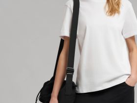 Футболка свободного кроя из джерси