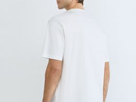 Футболка из мерсеризованного хлопка, Белый