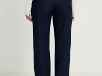 Утепленные джинсы wide leg fit женские