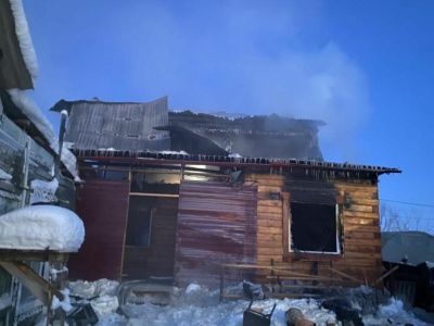 Неисправность электропроводки могла стать причиной пожара в доме в Сунтаре