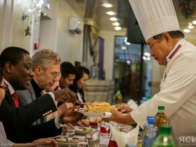 «Вкус Якутии» от Иннокентия Тарбахова. Жюри гастрофестиваля посетило ресторан Тыгын Дархан