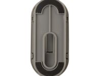 Точилка-наждак с зажимом "Сонет", 9,5х3,8 см, серая