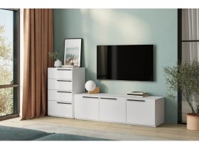 ТВ-тумба Кимбол 140x45 Белый