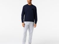 Мужская домашнаяя толстовка Lacoste из хлопкового флиса