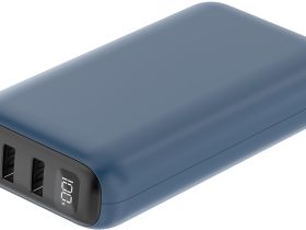 Портативное зарядное устройство Akai BE-20015PD 20 000 мАч Синее