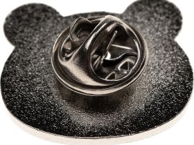 Значок «Тапа с очками-сердце»